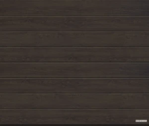 Ворота секционные Hormann LPU 42 3000x2275 Decograin M-гофр Night oak ( Ночной дуб). Арт. 4017231-CN