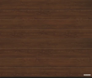 Ворота секционные Hormann LPU 42 5000x2500мм Decograin М-гофр Dark oak (темный дуб). Арт. 4017254 - CN