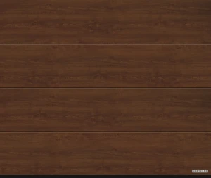 Ворота секционные Hormann LPU 42 3000x2500 DecoColor L-гофр Dark oak (Темный дуб) Арт. 4017407