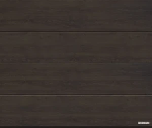 Ворота секционные Hormann LPU 42 5000x2500мм Decocolor L-гофр Night oak (Ночной дуб) Арт. 4017429