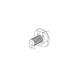 Болт М6х12 M6x12BKL Болт М6х12 M6x12BKL