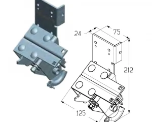 Кронштейн нижний RBI446R Кронштейн нижний RBI446R