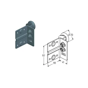 Кронштейн роликовый верхний RBT-310L